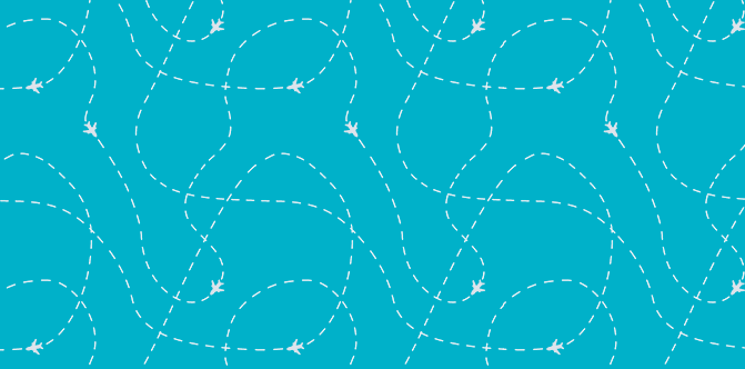 Take Flight Repeat Pattern Image